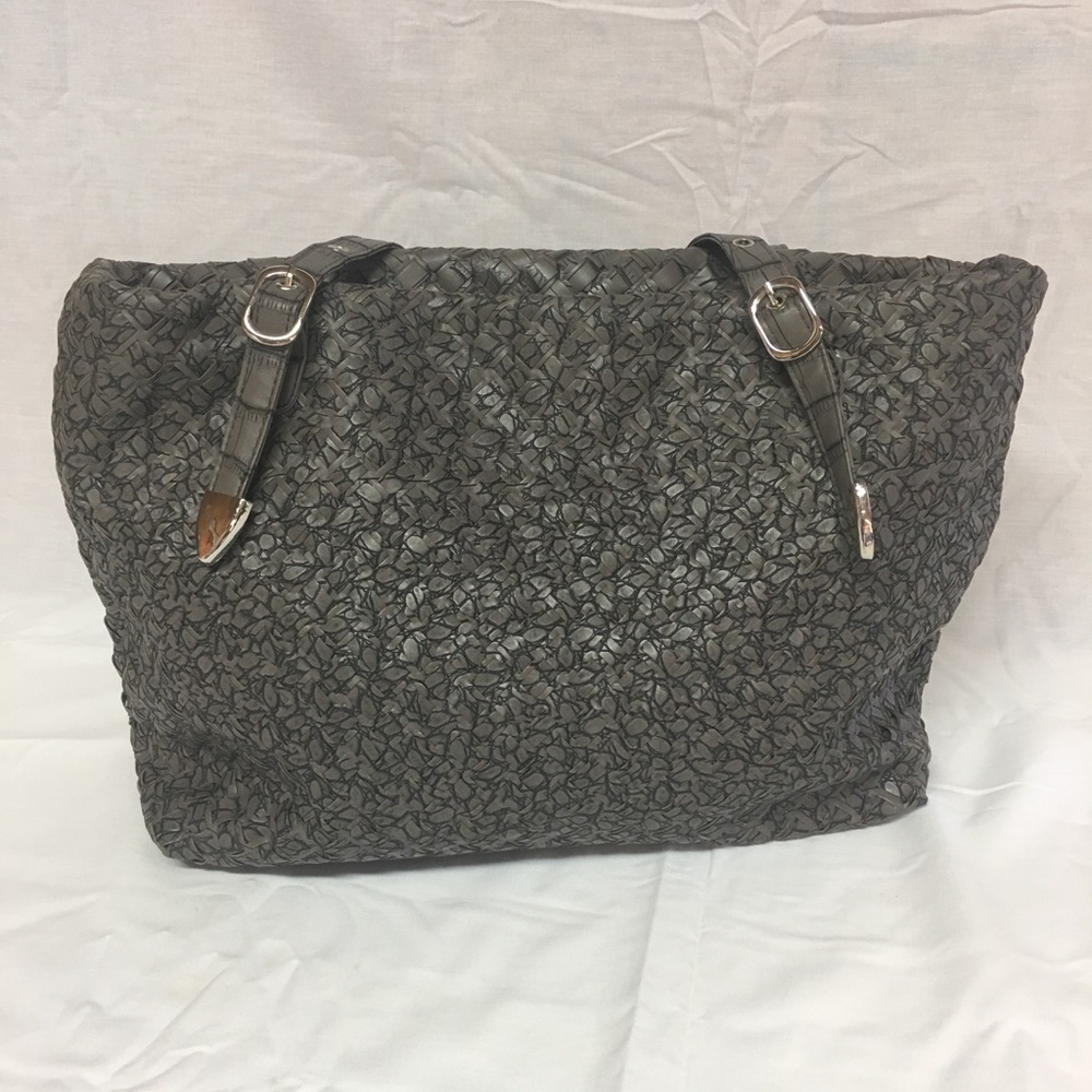 Grey handbag